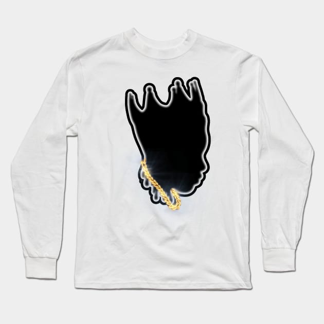 Black King 👑 Long Sleeve T-Shirt by CazzyShop